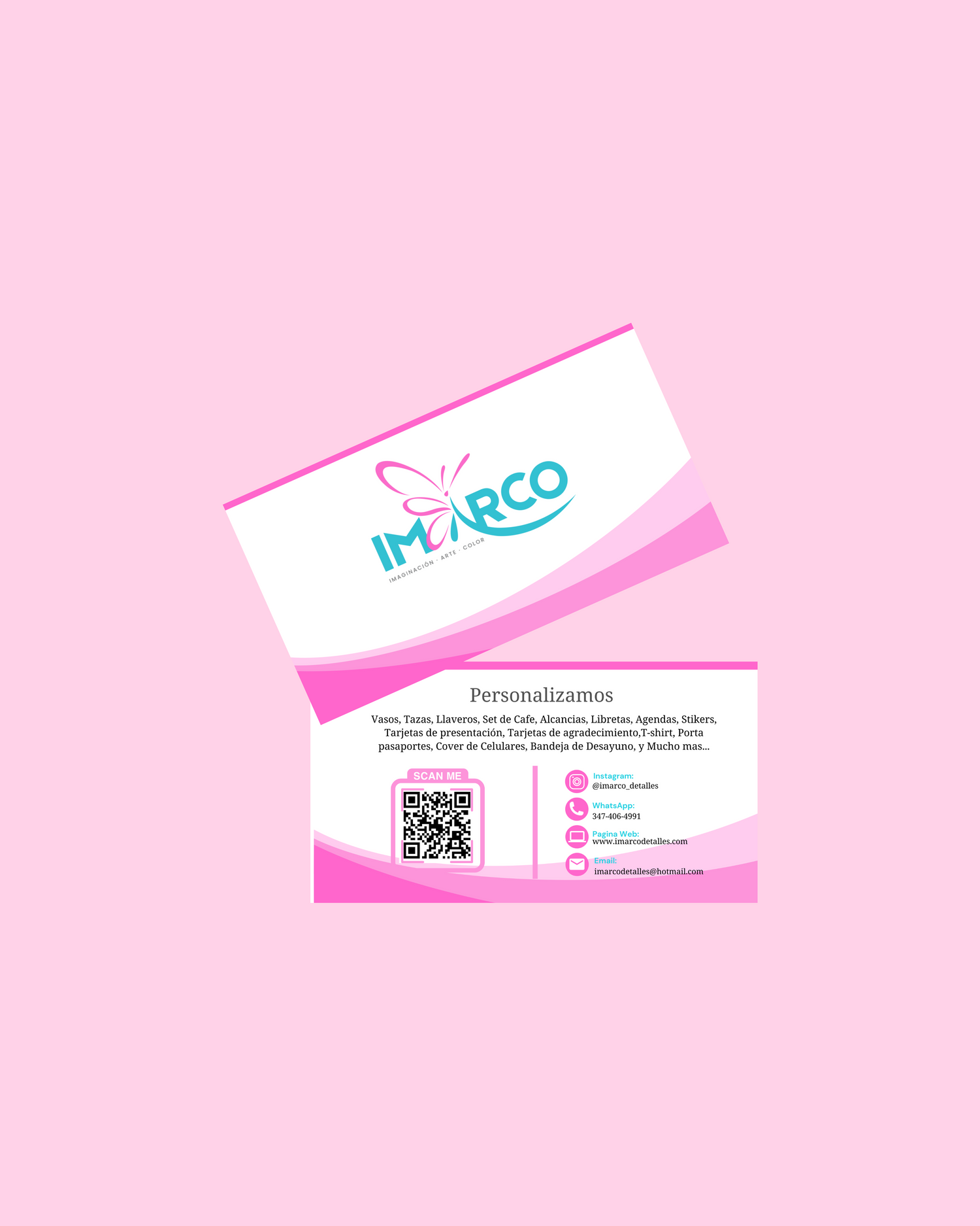 Tarjetas personalizadas