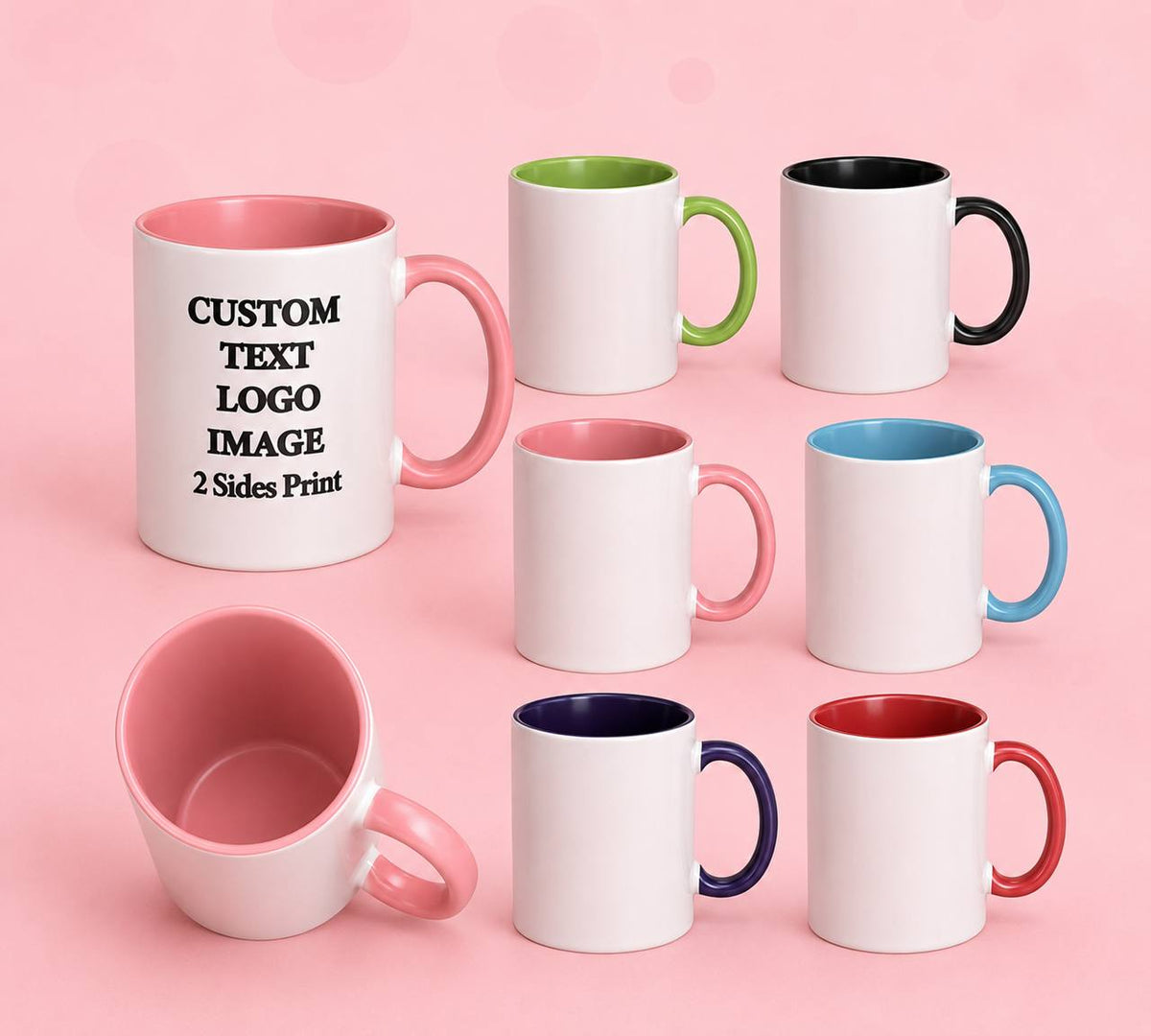 Colores disponibles para tazas de 11 oz