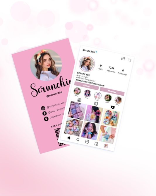 Insta Card Tarjeta de Presentación