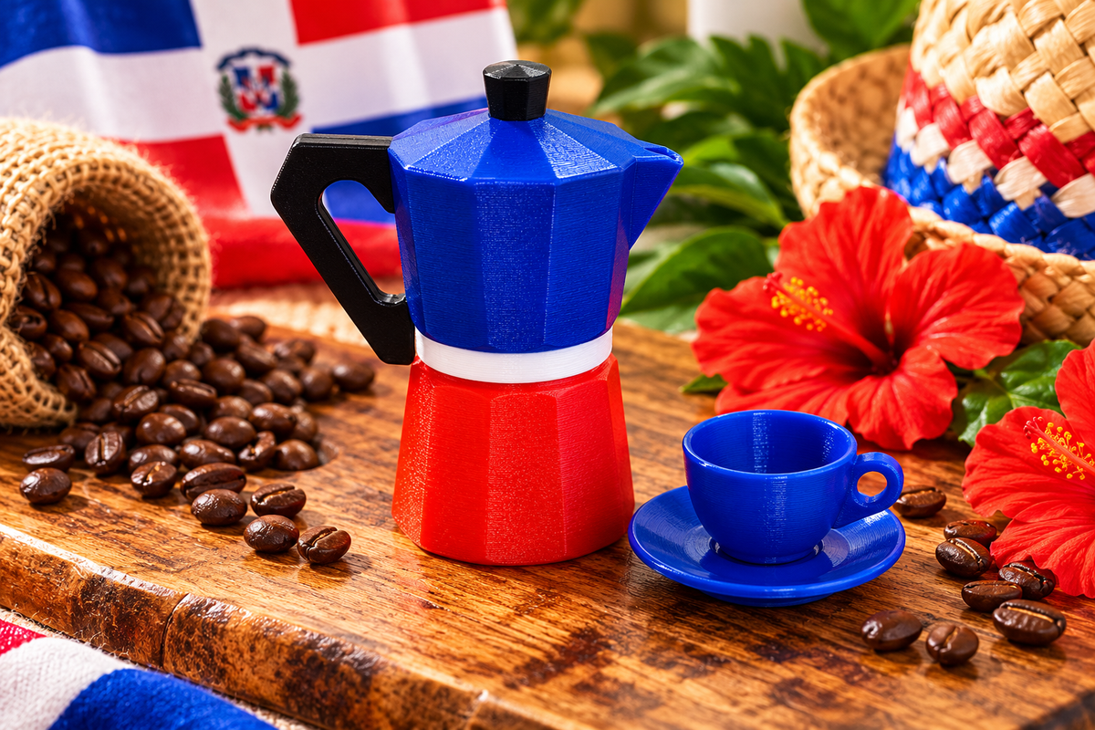Mini Greca de Cafe Dominicana