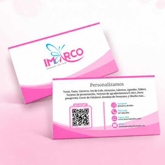 Tarjeta de presentación clásica y personalizada, ideal para negocios, emprendedores y profesionales que desean proyectar una imagen clara, elegante y confiable. Este modelo permite incluir tu logo, información de contacto, redes sociales, QR, servicios y colores de marca en un diseño limpio y profesional.