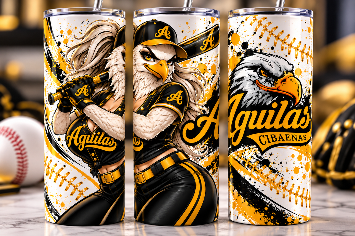 Tumbler Personalizado Águilas Cibaeñas