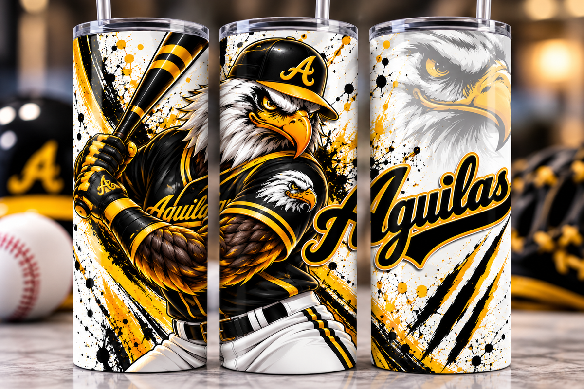 Tumbler Personalizado Águilas Cibaeñas