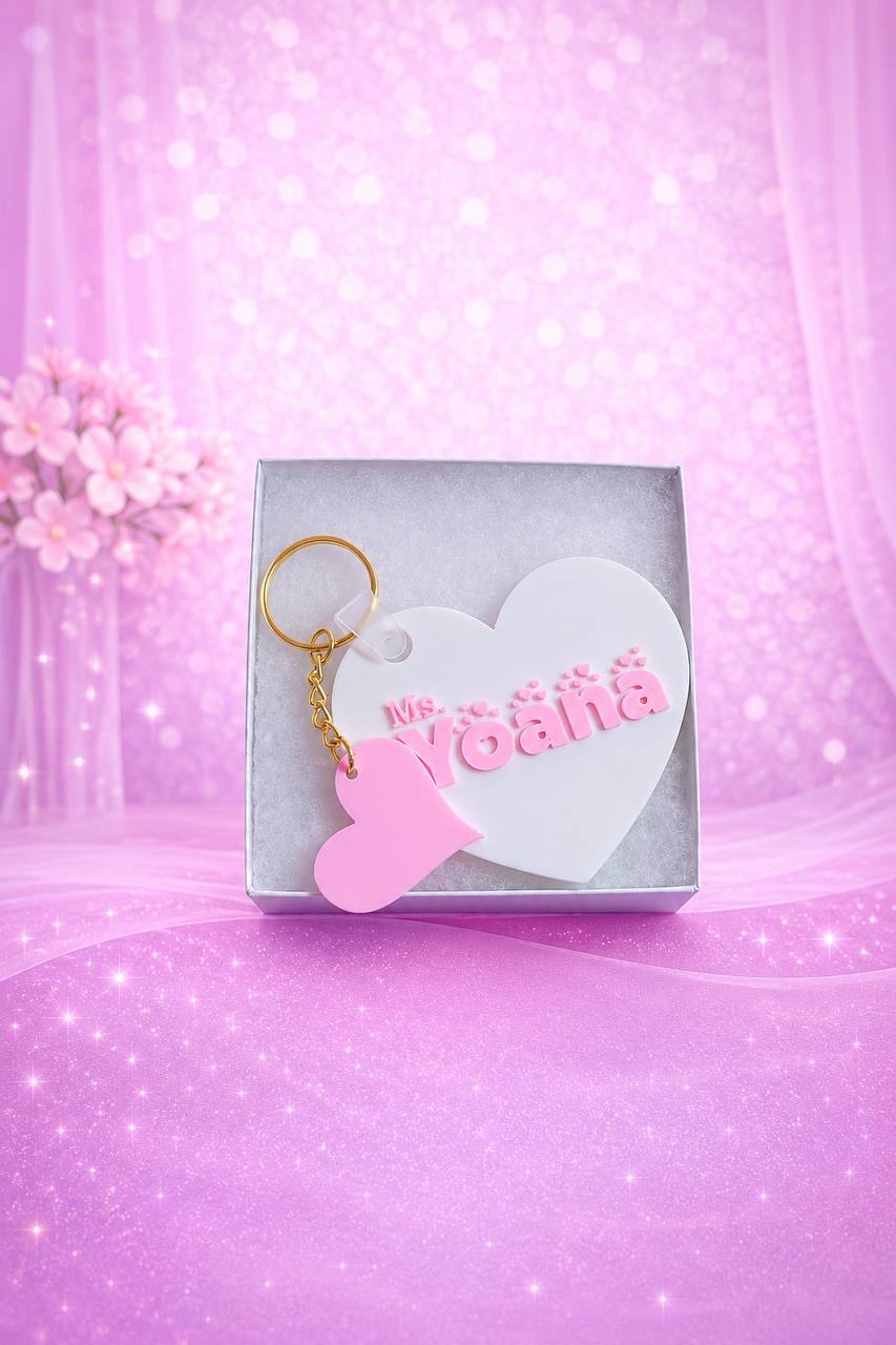 Llaveros en 3D Personalizados