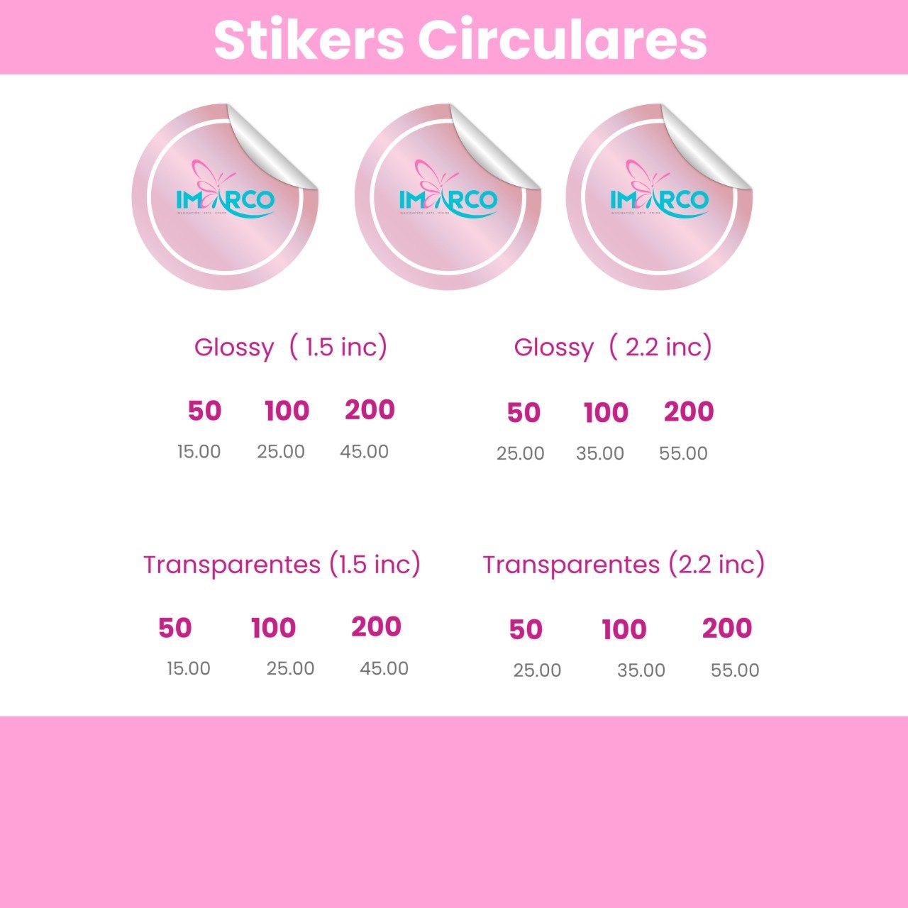 Stickers Circulares