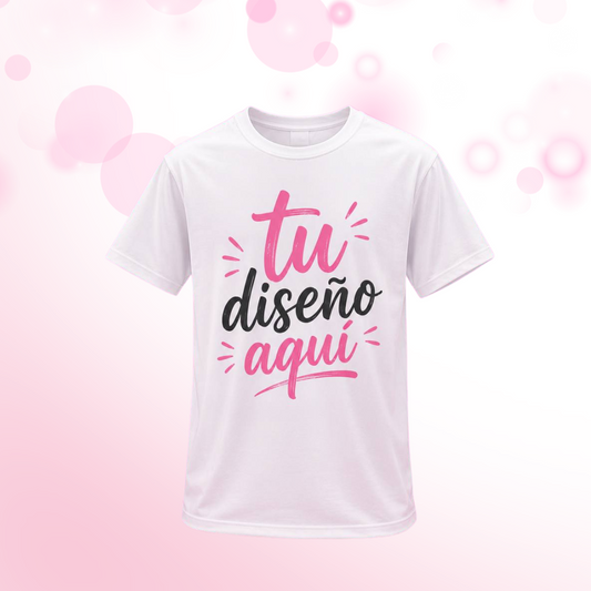 T-shirt Niños 1T - 12T Personalizada